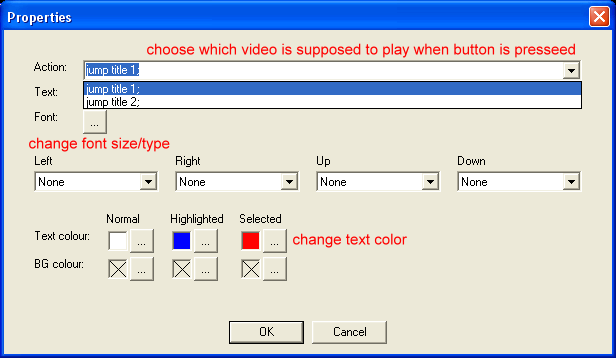 Button Properties